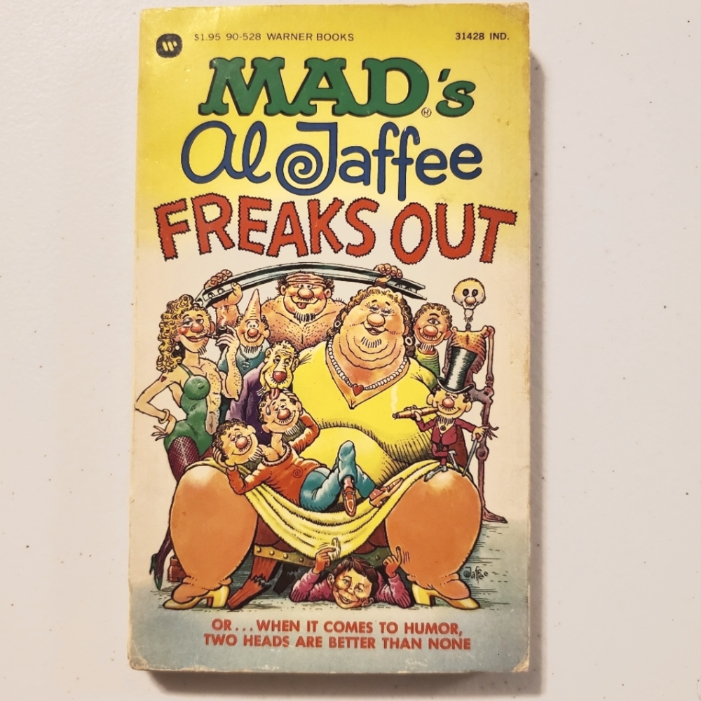 Mad's Al Jaffee Freaks Out by Mad Magazine